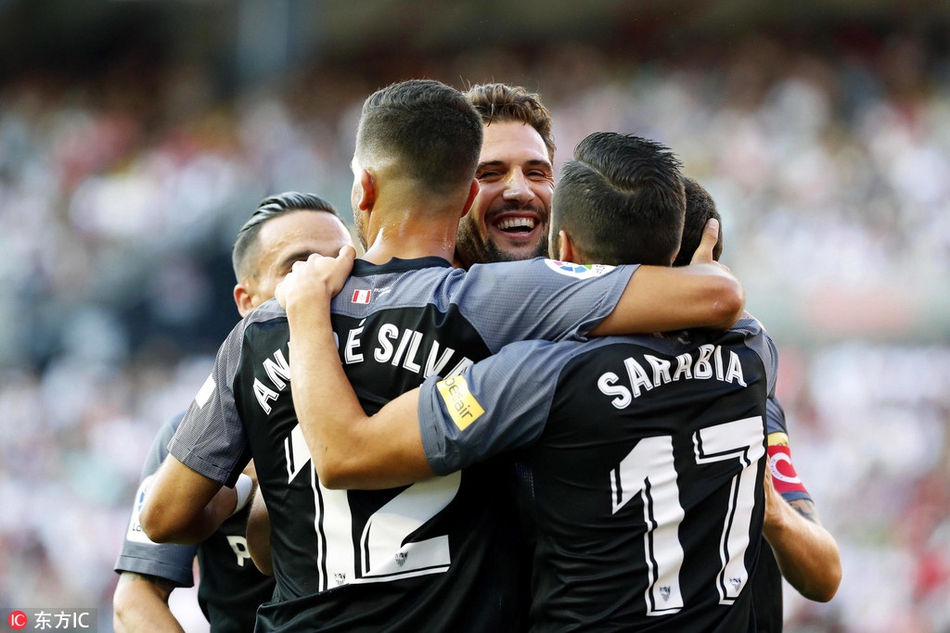 A席帽子戏法塞维利亚4-1