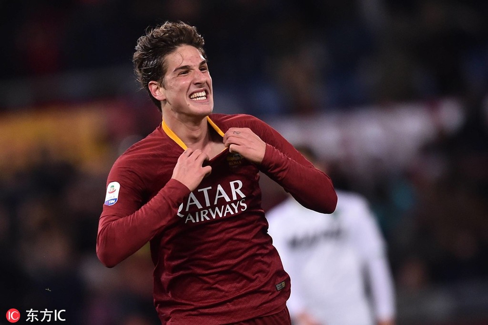 意甲妖星获处子球 头发飞起来