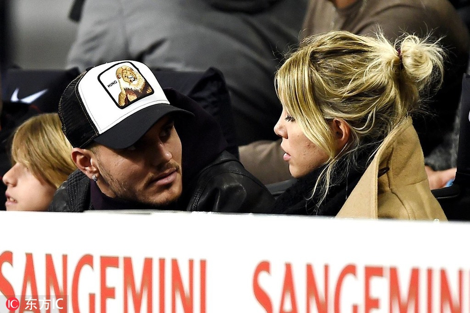 伊卡尔迪夫妇风波中观战国米