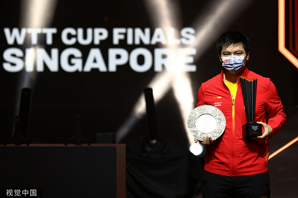[WTT世界杯]男单夺冠！樊振东4-1张本智和