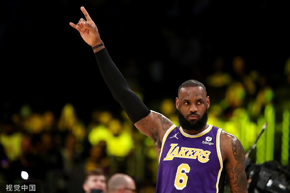 [NBA]湖人107-101险胜爵士 詹姆斯33分