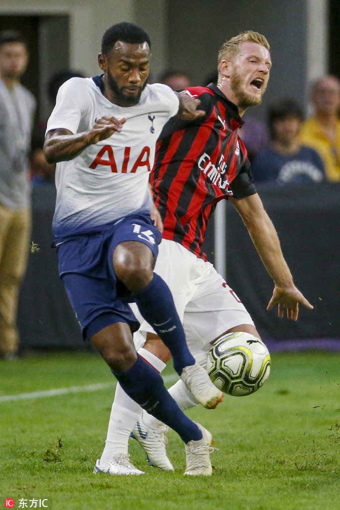 【国际冠军杯】AC米兰0-1热刺