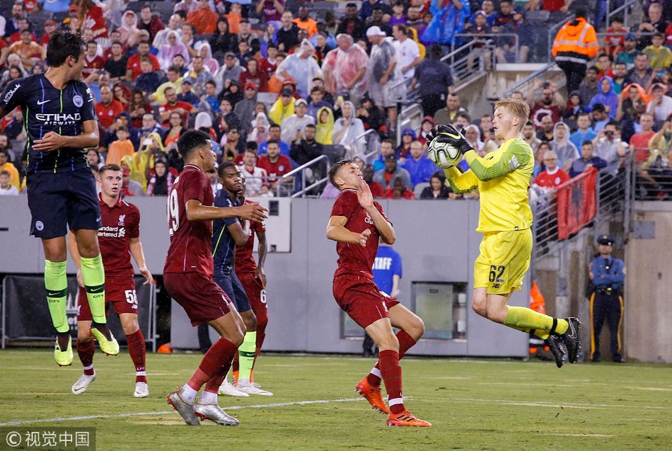 【国际冠军杯】曼城2-1利物浦