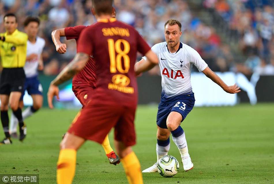 【国际冠军杯】热刺4-1罗马