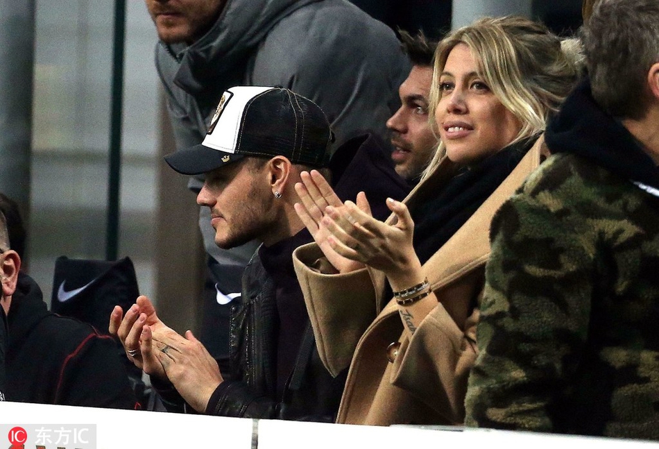 伊卡尔迪夫妇风波中观战国米