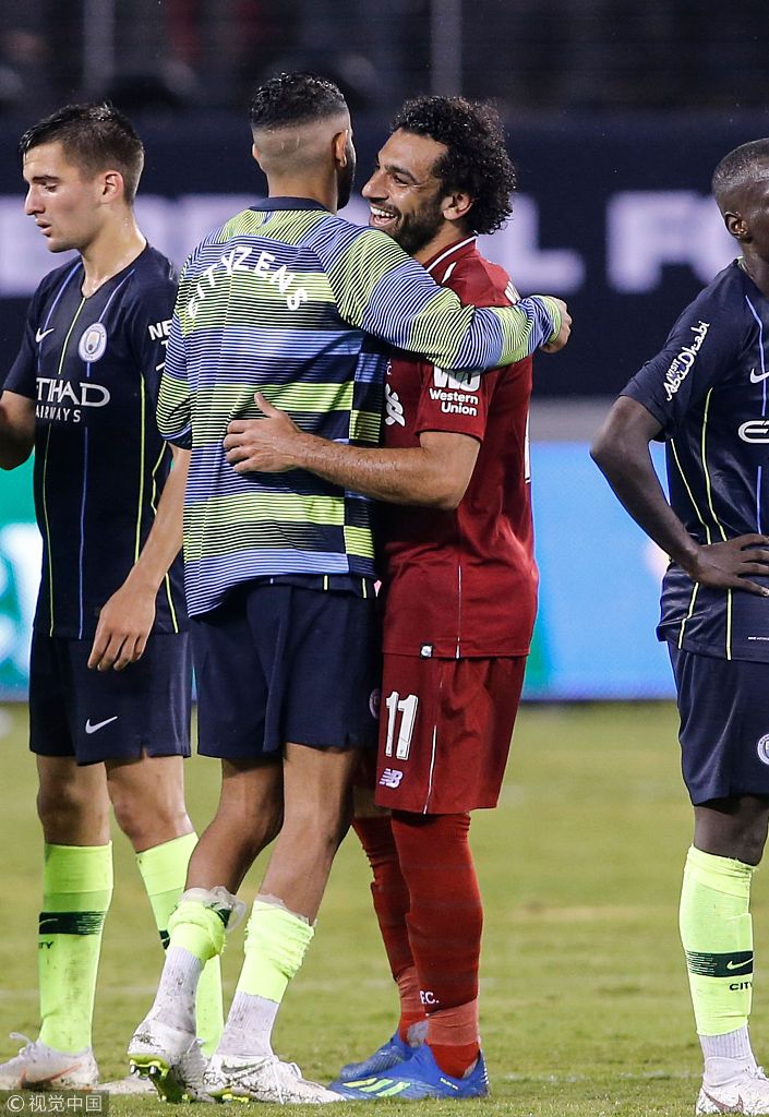 【国际冠军杯】曼城2-1利物浦