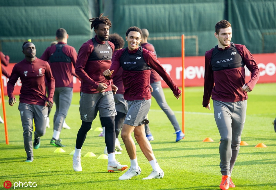 利物浦轻松备战欧冠战波尔图