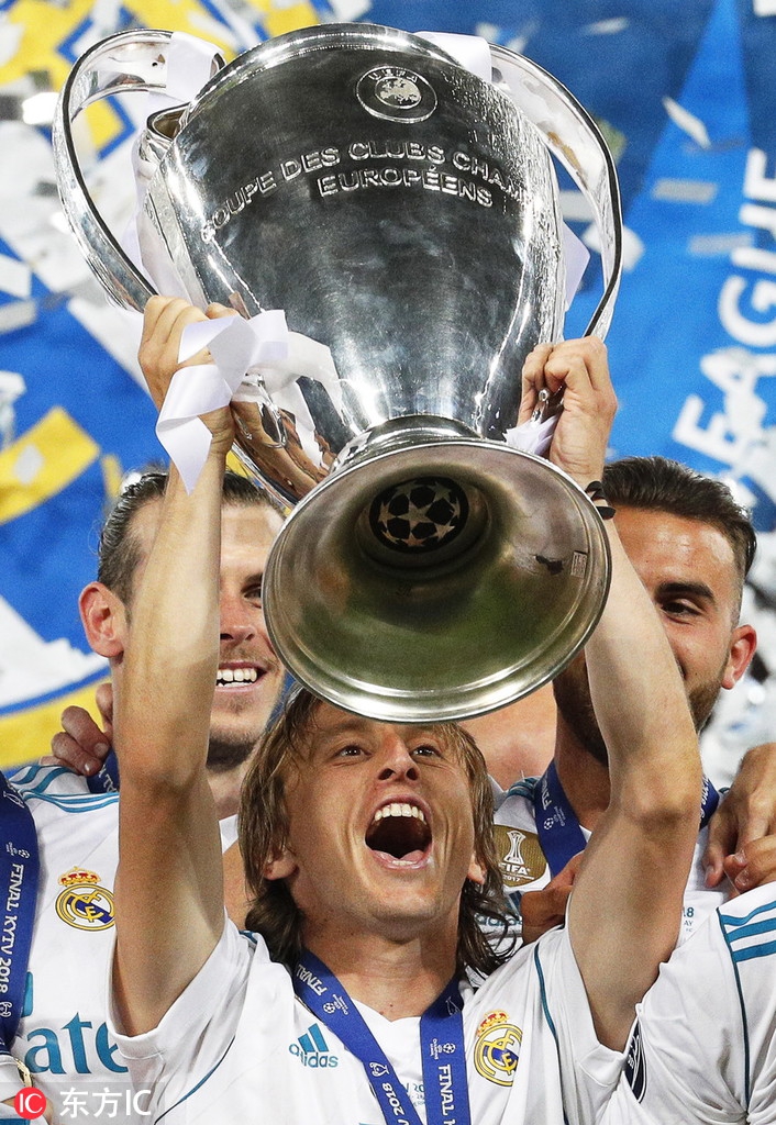 莫德里奇这闪耀一年