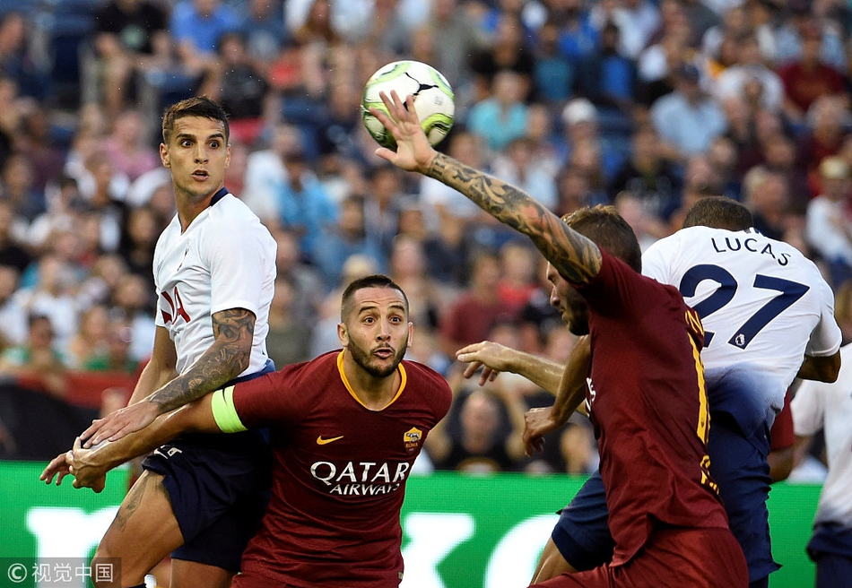 【国际冠军杯】热刺4-1罗马