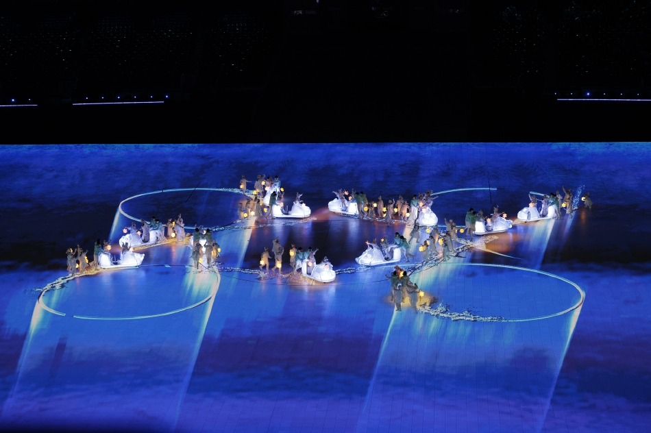 史家小学绽放北京2022年冬奥会开闭幕式