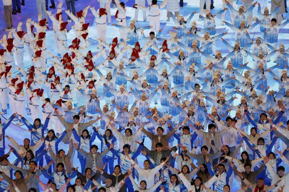 史家小学绽放北京2022年冬奥会开闭幕式