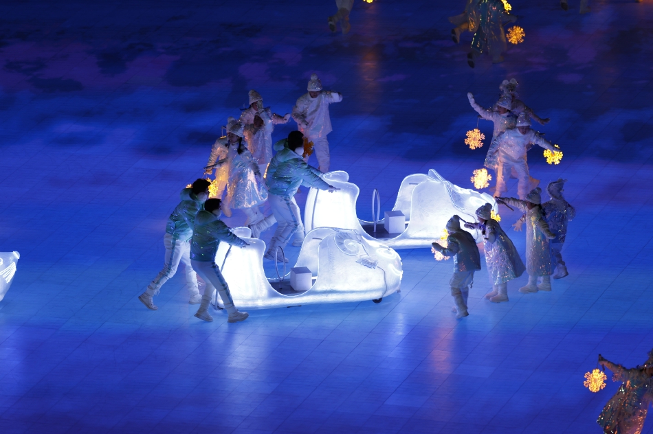 史家小学绽放北京2022年冬奥会开闭幕式