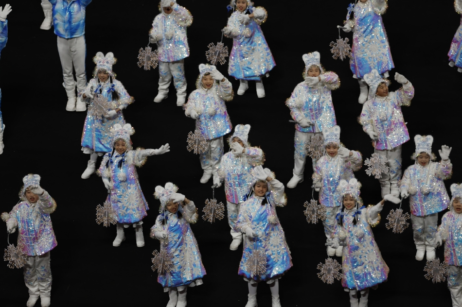 史家小学绽放北京2022年冬奥会开闭幕式