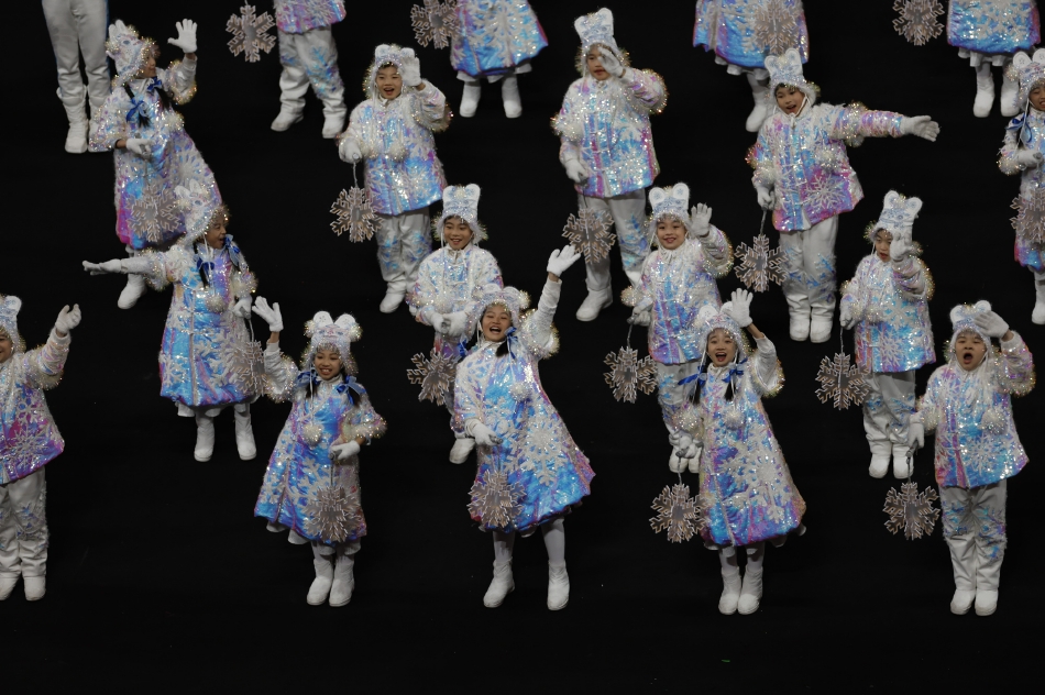 史家小学绽放北京2022年冬奥会开闭幕式