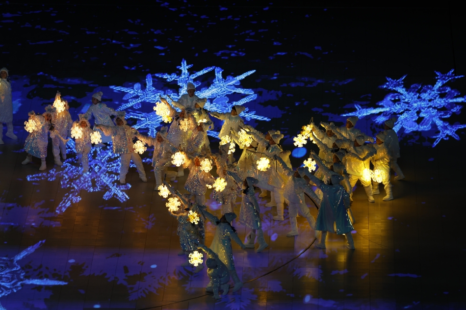 史家小学绽放北京2022年冬奥会开闭幕式