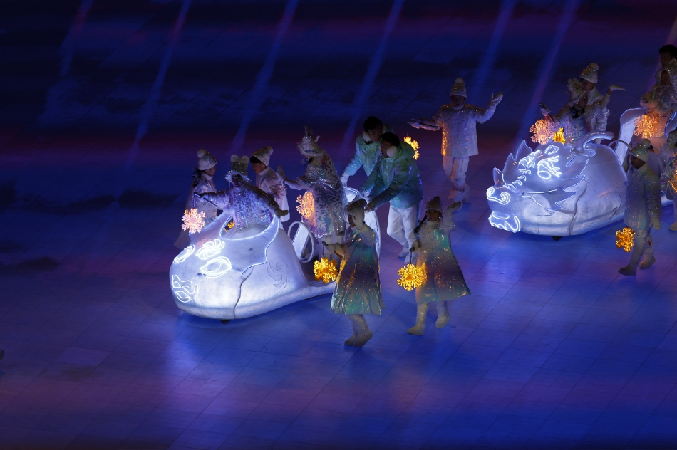 史家小学绽放北京2022年冬奥会开闭幕式