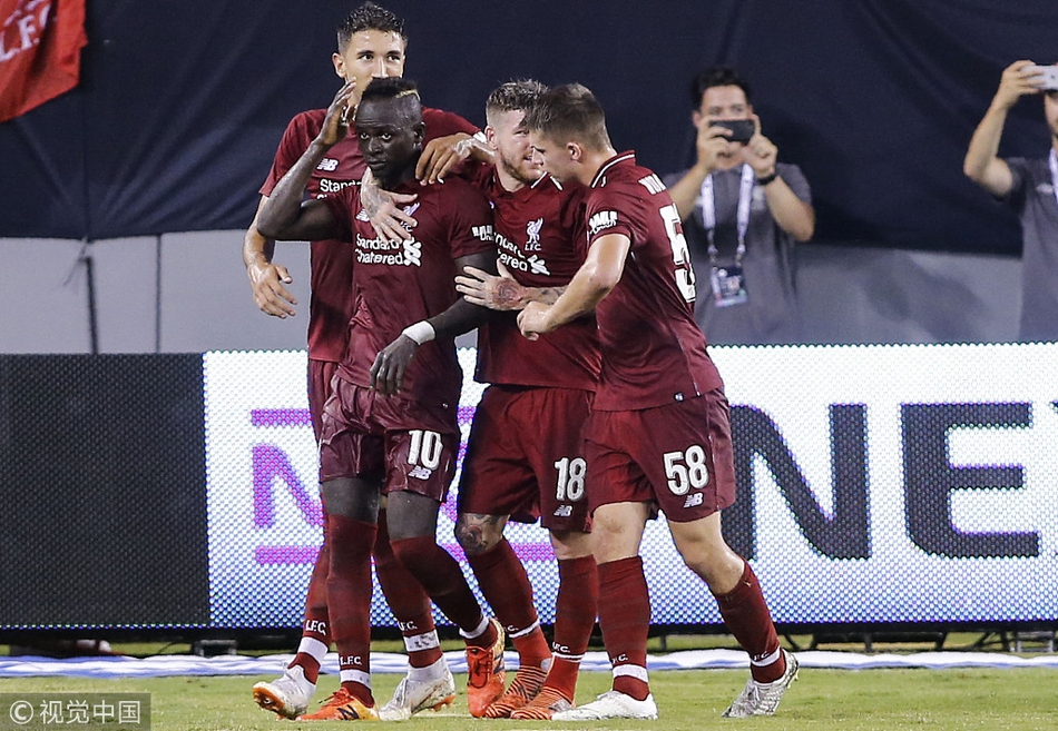 【国际冠军杯】曼城2-1利物浦