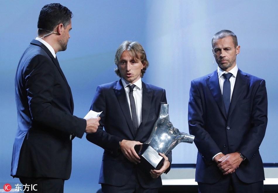 莫德里奇这闪耀一年