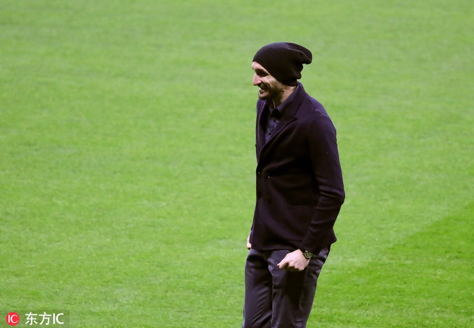 尤文欧冠踩场 C罗霸道总裁范