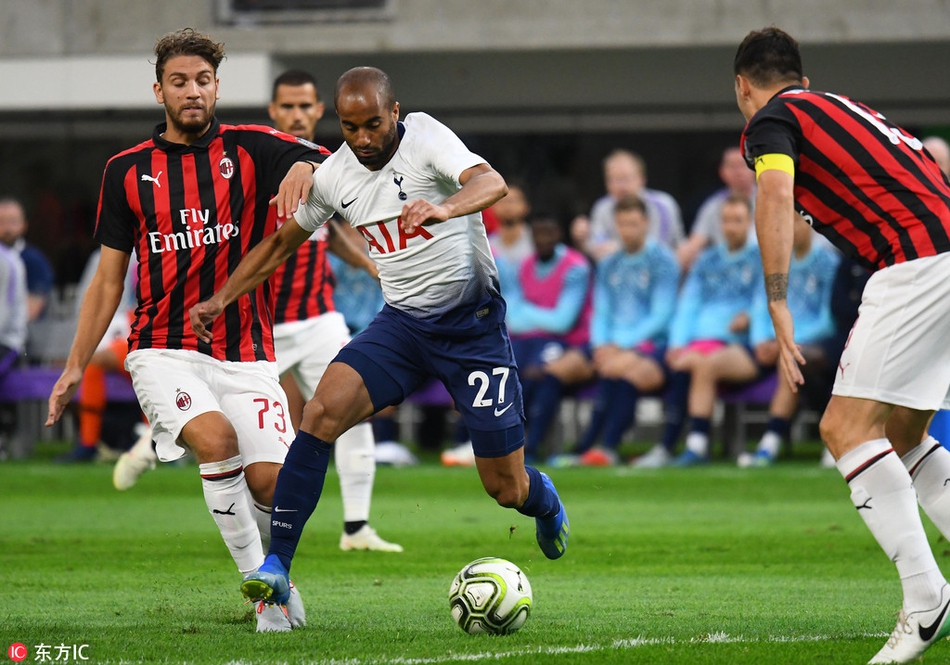 【国际冠军杯】AC米兰0-1热刺