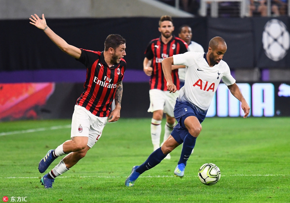 【国际冠军杯】AC米兰0-1热刺