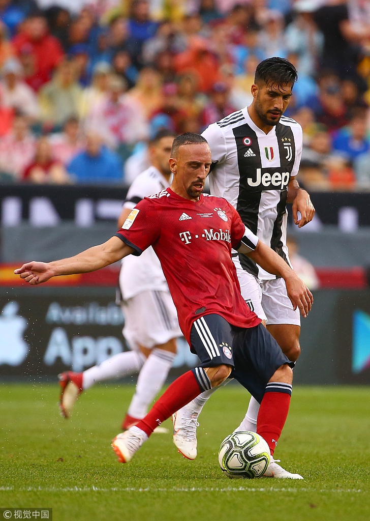 【国际冠军杯】尤文2-0拜仁