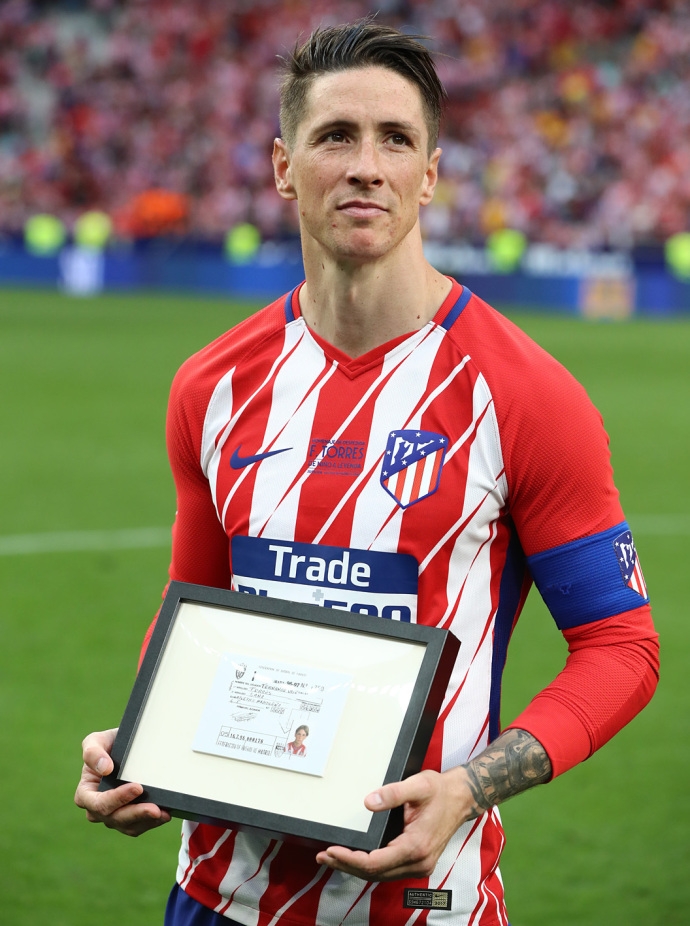 托雷斯动情告别马竞