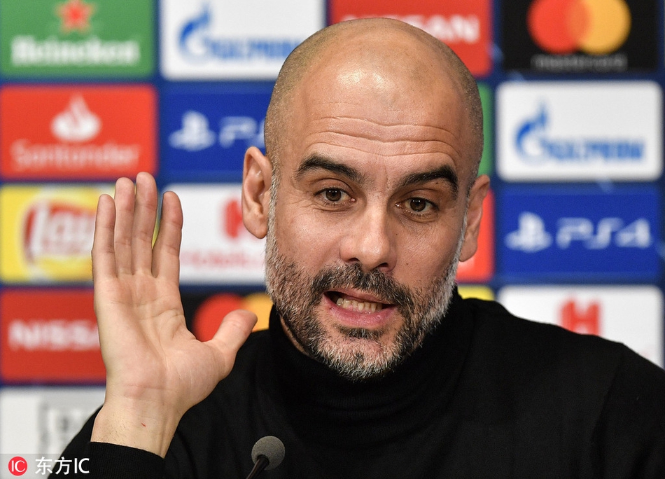 瓜迪奥拉变成行走的表情包