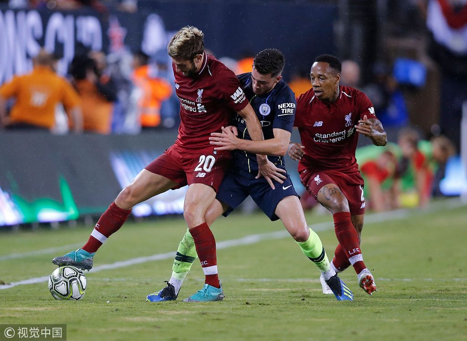 【国际冠军杯】曼城2-1利物浦