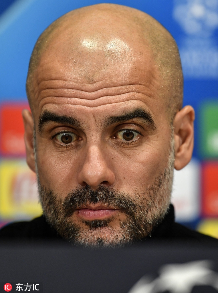 瓜迪奥拉变成行走的表情包