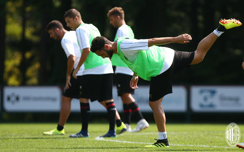 AC米兰训练备战