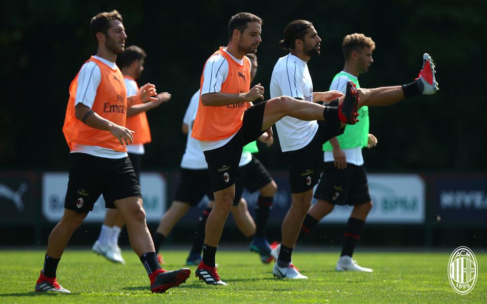 AC米兰训练备战