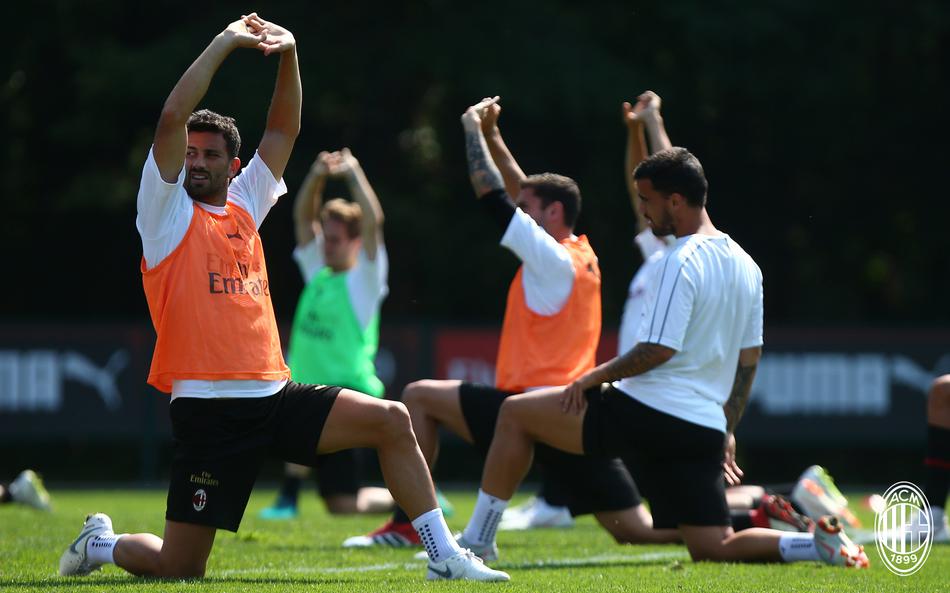 AC米兰训练备战