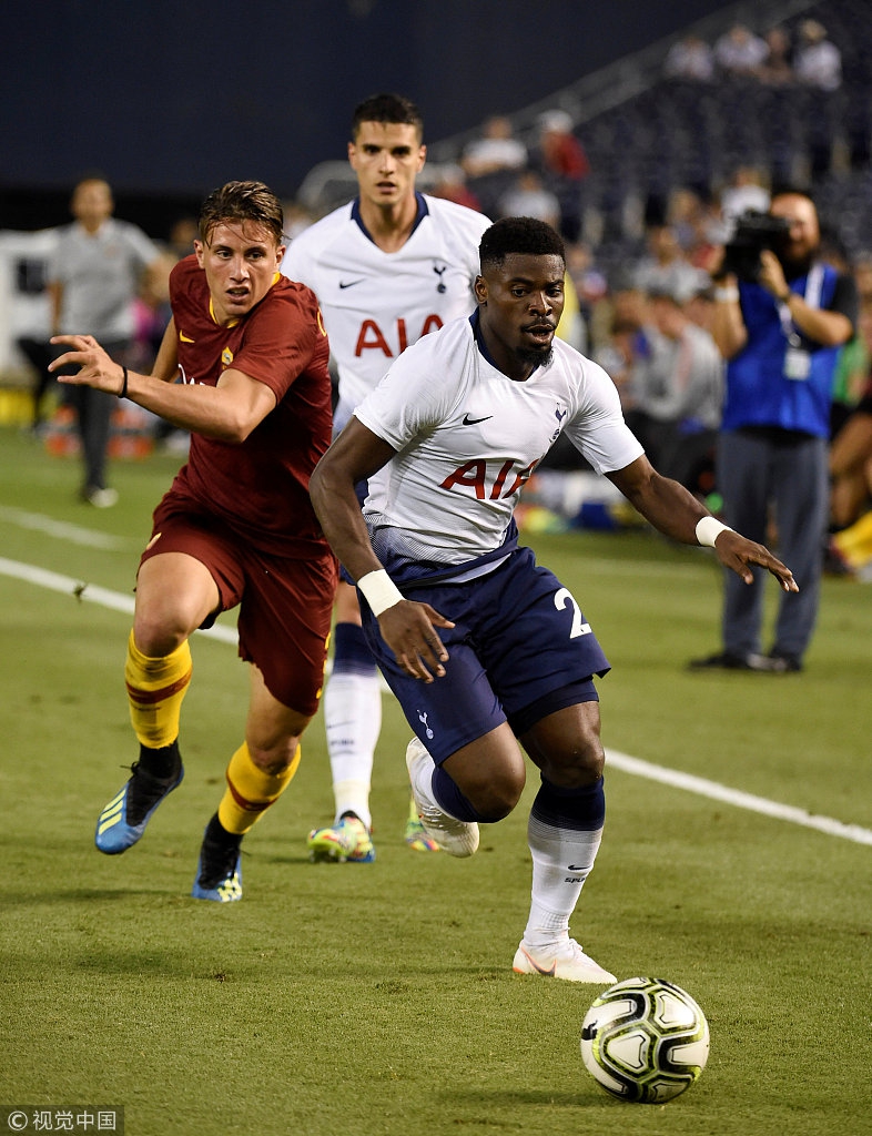 【国际冠军杯】热刺4-1罗马