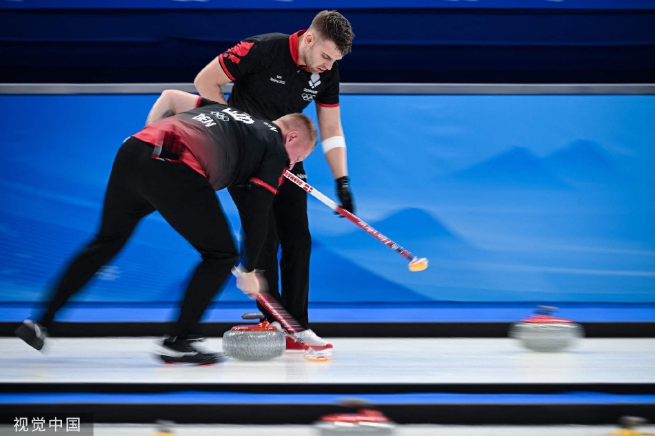 [冬奥男子冰壶]中国5-4险胜丹麦