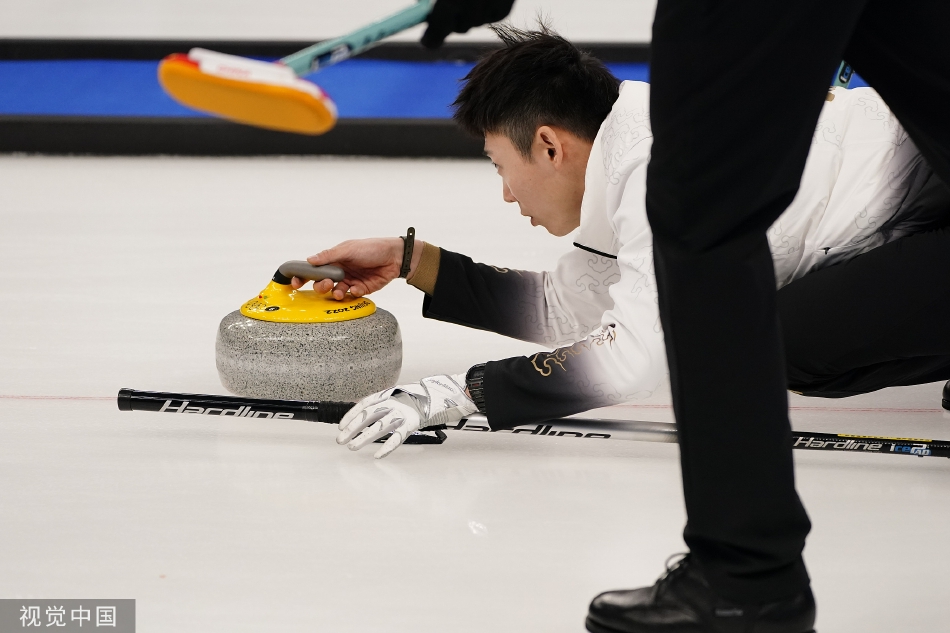 [冬奥男子冰壶]中国5-4险胜丹麦