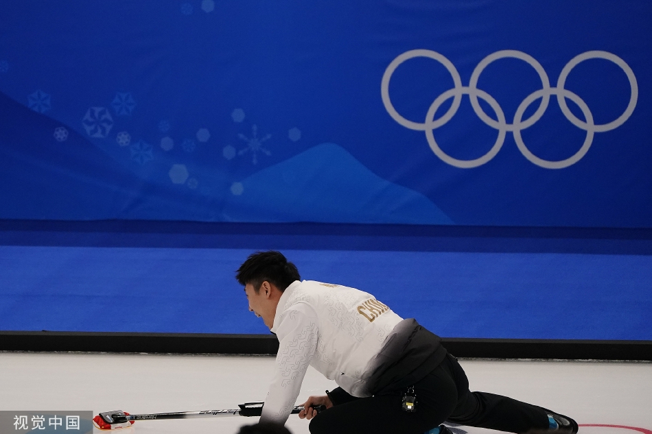 [冬奥男子冰壶]中国5-4险胜丹麦