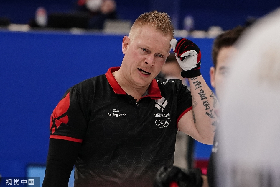 [冬奥男子冰壶]中国5-4险胜丹麦