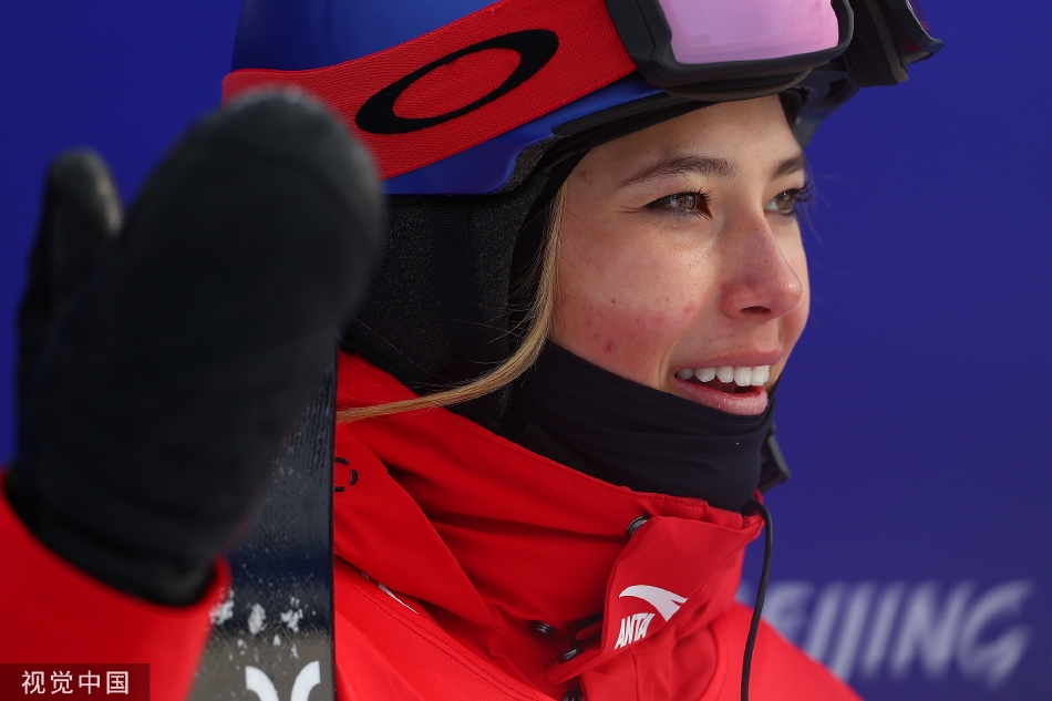 U型池资格赛：谷爱凌领衔中国3金花晋级决赛