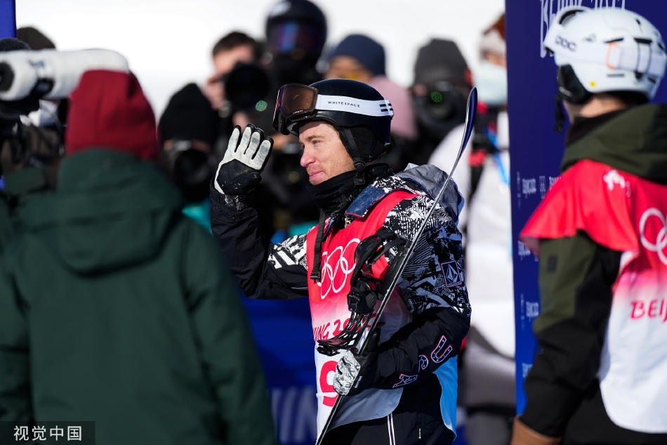 传奇谢幕！肖恩-怀特告别冬奥泪洒赛场