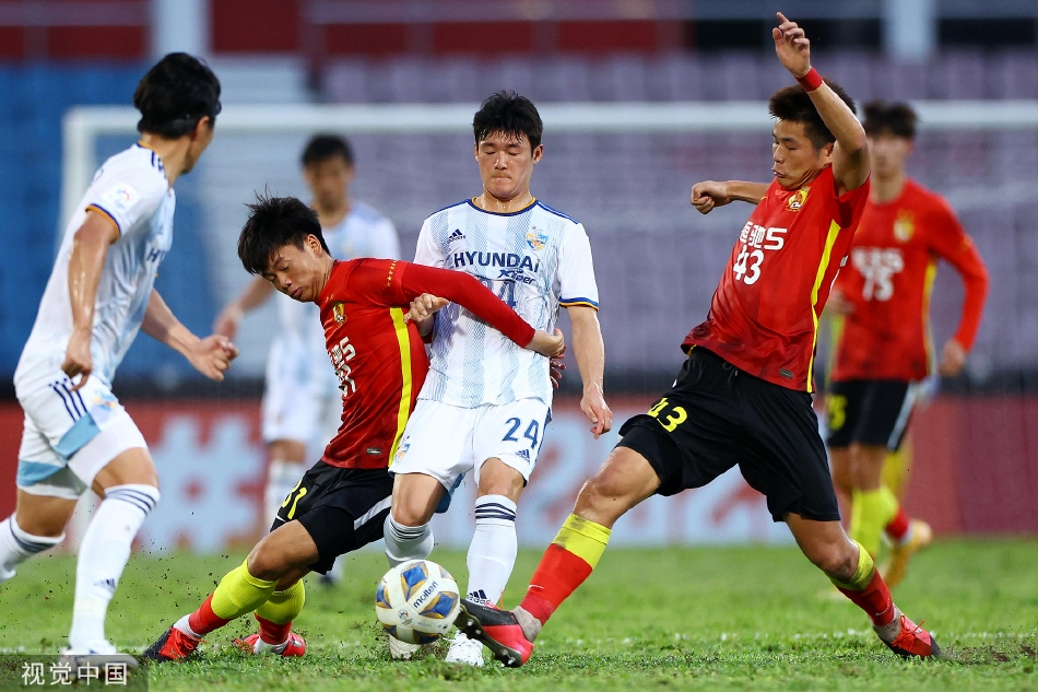 [亚冠]广州队0-5不敌蔚山现代