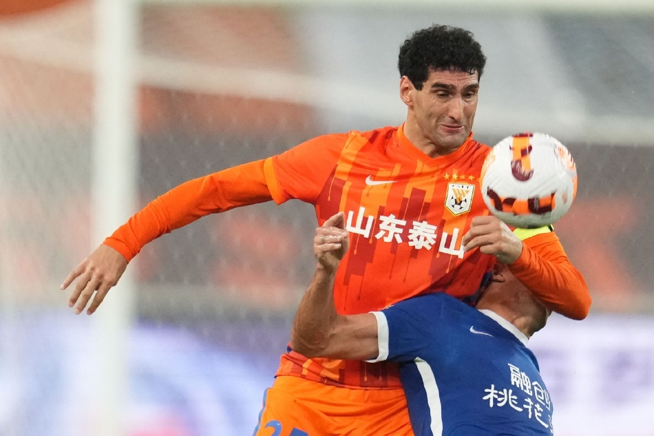 [中超]山东泰山1-1武汉三镇