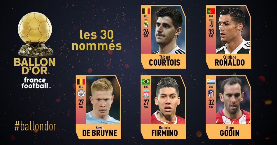 金球奖30人候选名单公布