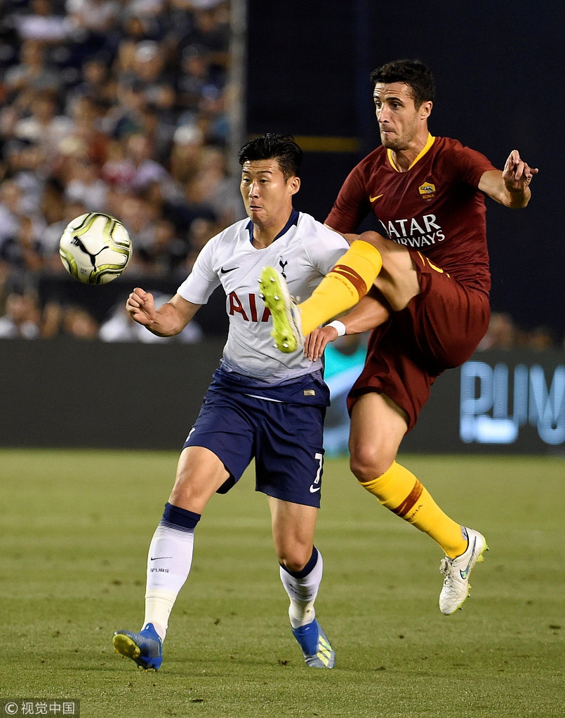 【国际冠军杯】热刺4-1罗马