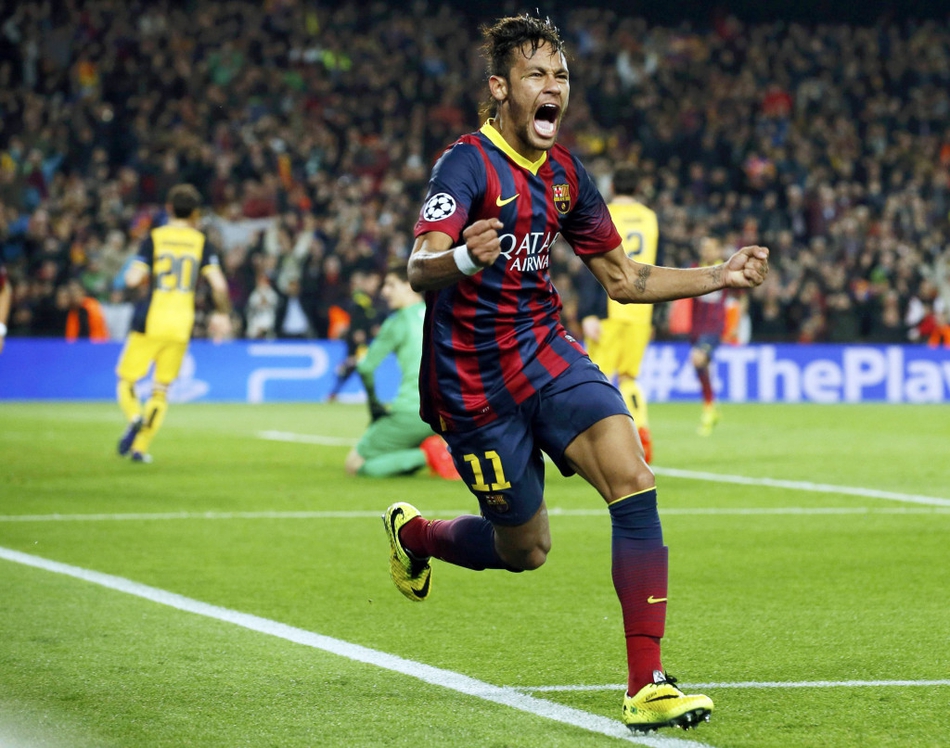 内马尔 加盟巴萨