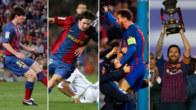 膜拜！梅西巴萨18年18大瞬间