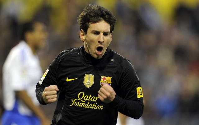 11 世界最佳射手 自然年91球 2012