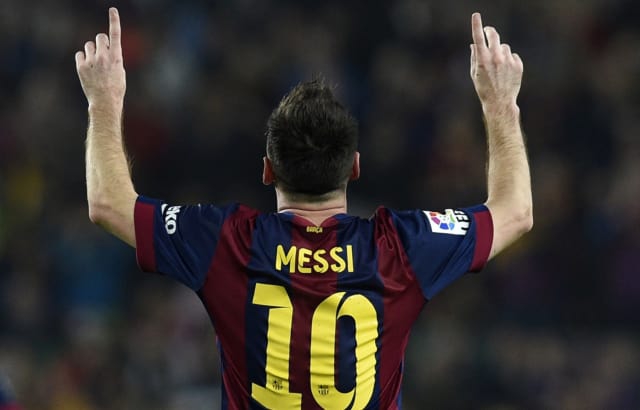 12 超越萨拉成为西甲历史最佳射手 2014年