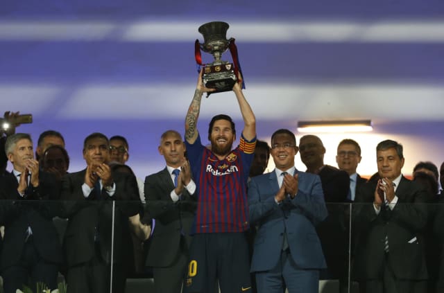 18 成为巴萨历史冠军最多球员 2018年