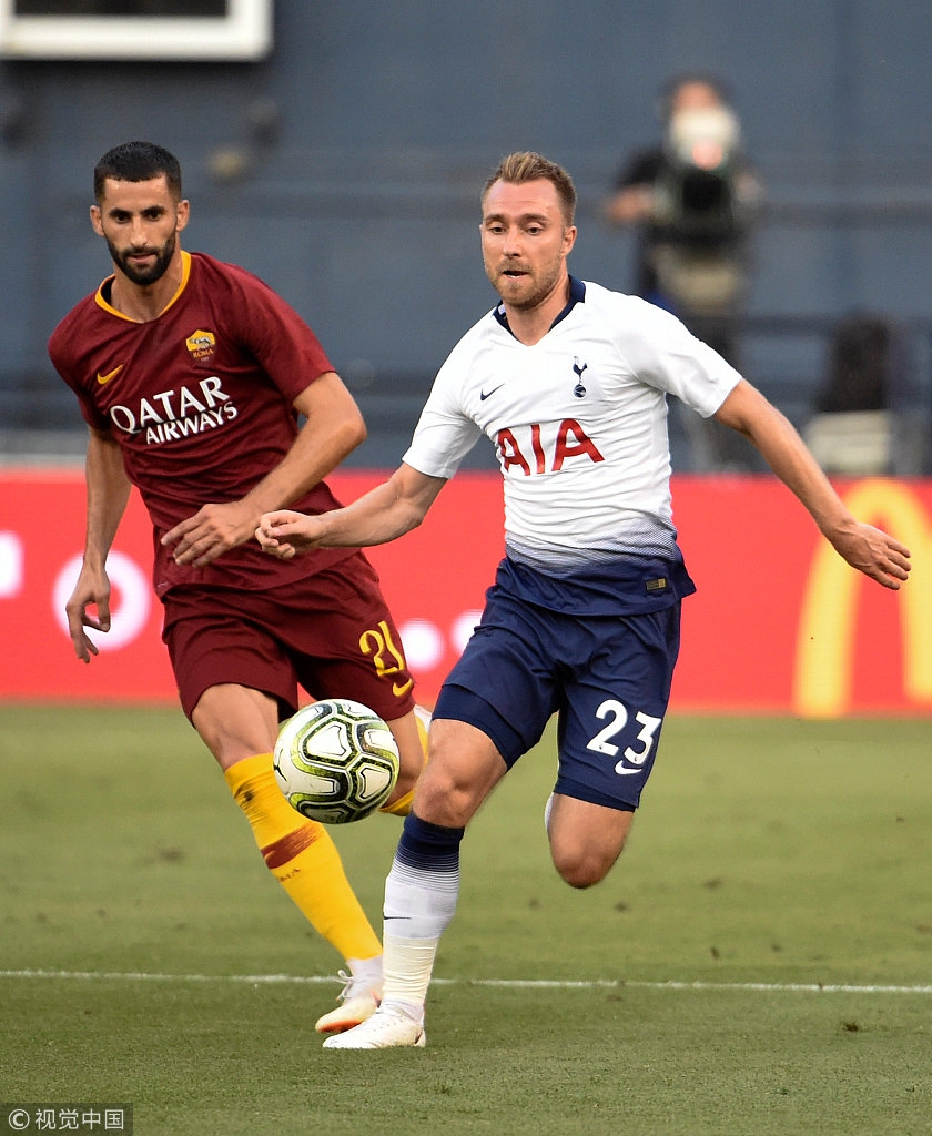 【国际冠军杯】热刺4-1罗马